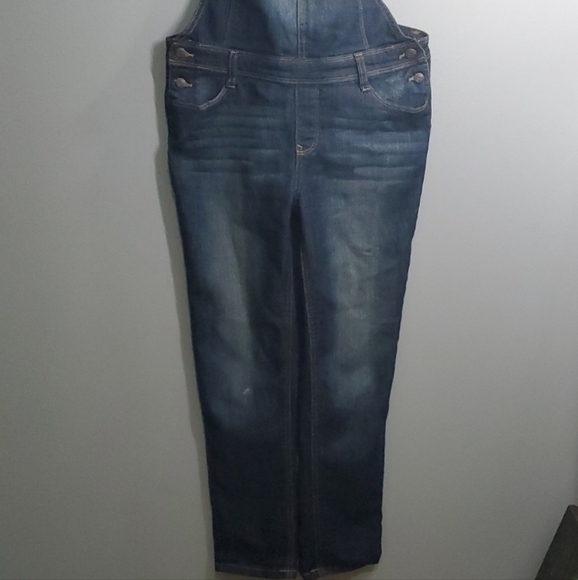 L.E.I Overalls Girls size XL X-large Blue Unisex youth Kids blue Jeans Lei - Picture 4 of 15